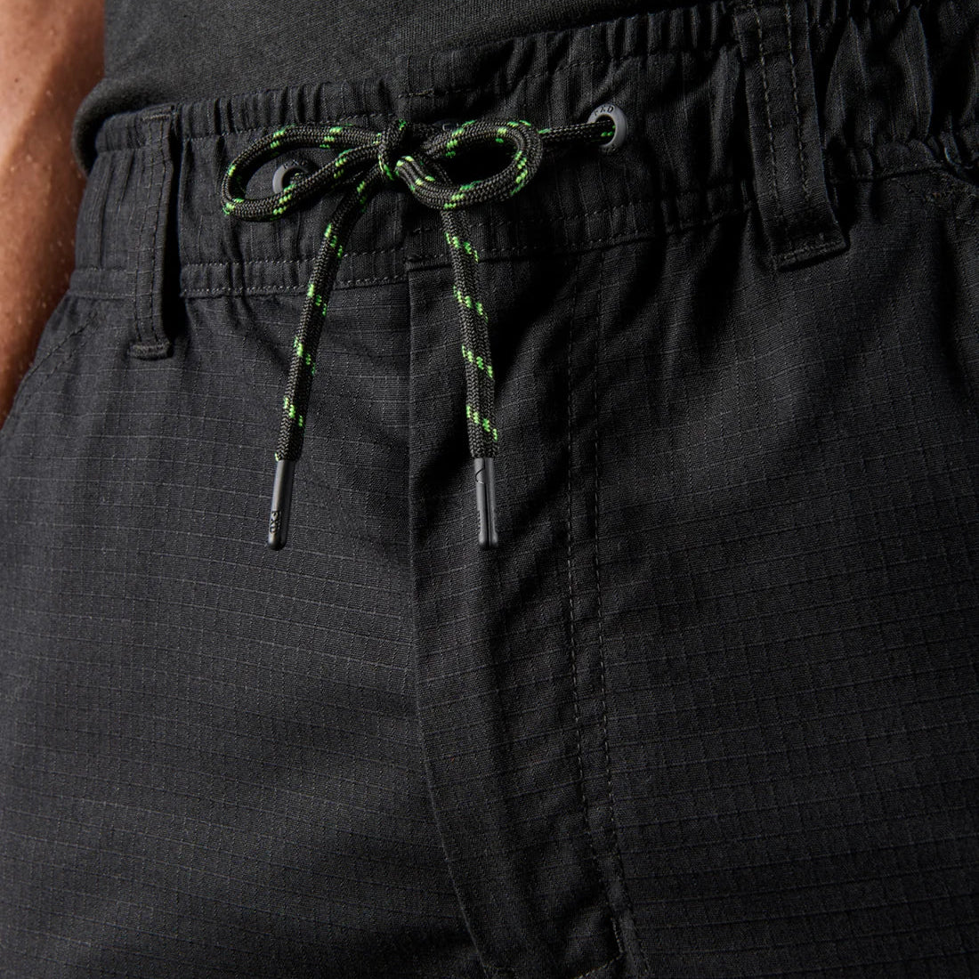 WP-12 Elastic Waist Stretch Work Pant - Black