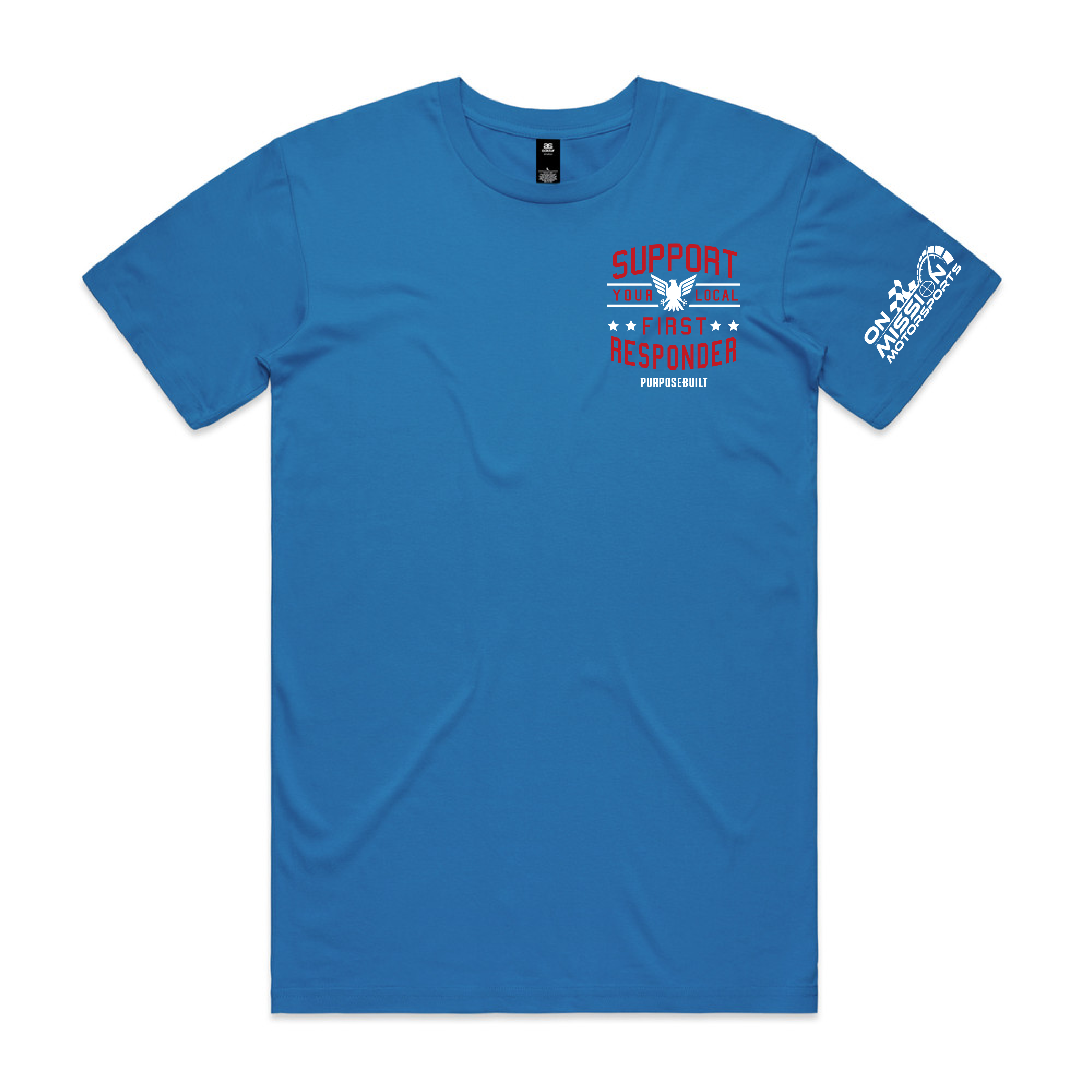 Always on Call, Limited Edition T-Shirt, Arctic Blue
