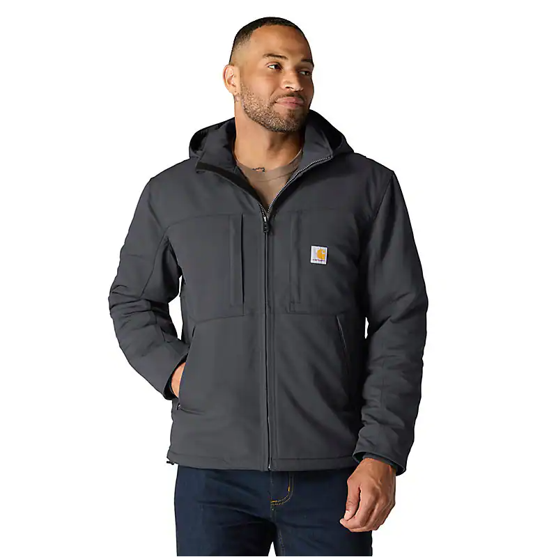 Men's Super Dux® Full Swing® Insulated Tech Jacket - 3 Warmest Rating - Shadow
