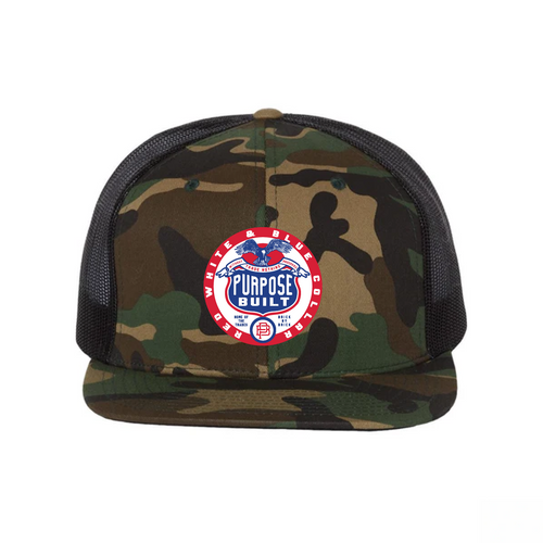 RWBC 2.0 Patch Hat, Camo & Black