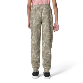 Youth Girls Fleece Logo Faded Camo Sweatpant - Faded Camo