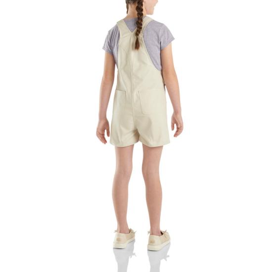 Kids Rugged Flex Denim Shortall - Malt