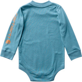 Infant Long-Sleeve Construction Bodysuit - Hydro