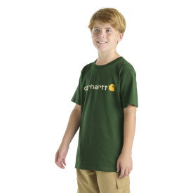 Youth Boys Short Sleeve Logo T-Shirt - Mountain View