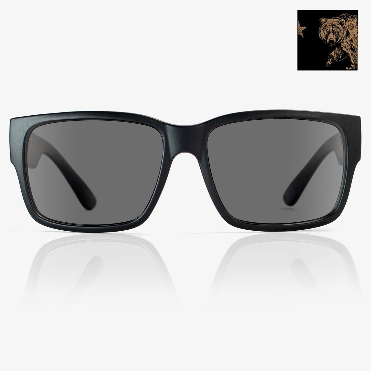 Classico - Black-California Bear / Grey Polarized