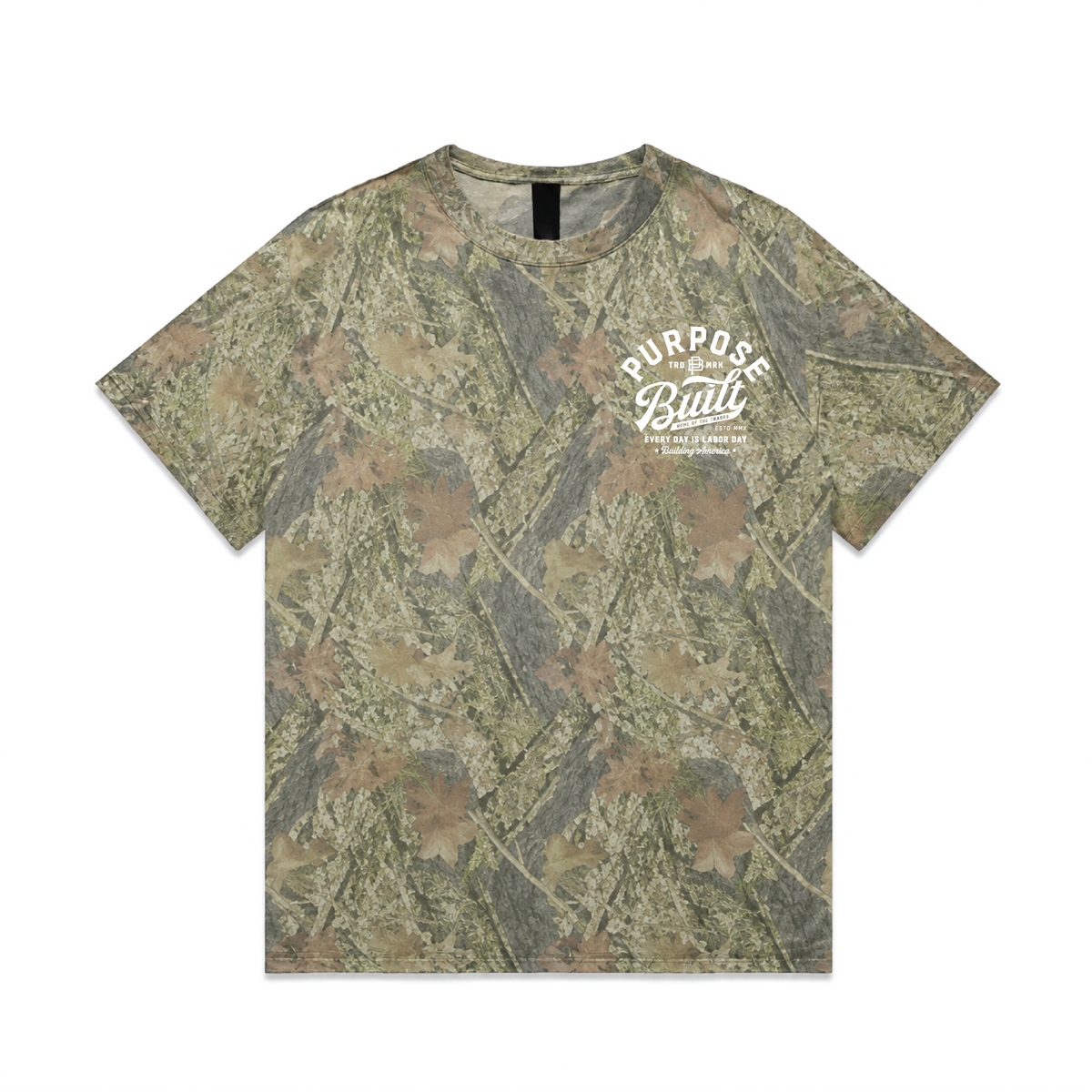 Script HD Tee, Camo
