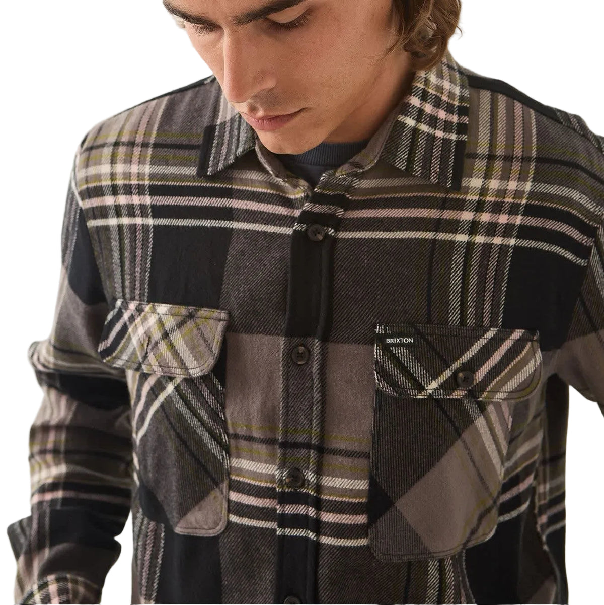 Bowery Flannel- Black/Multi