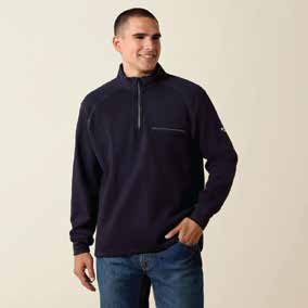 Ariat FR Rev Quarter Zip Top