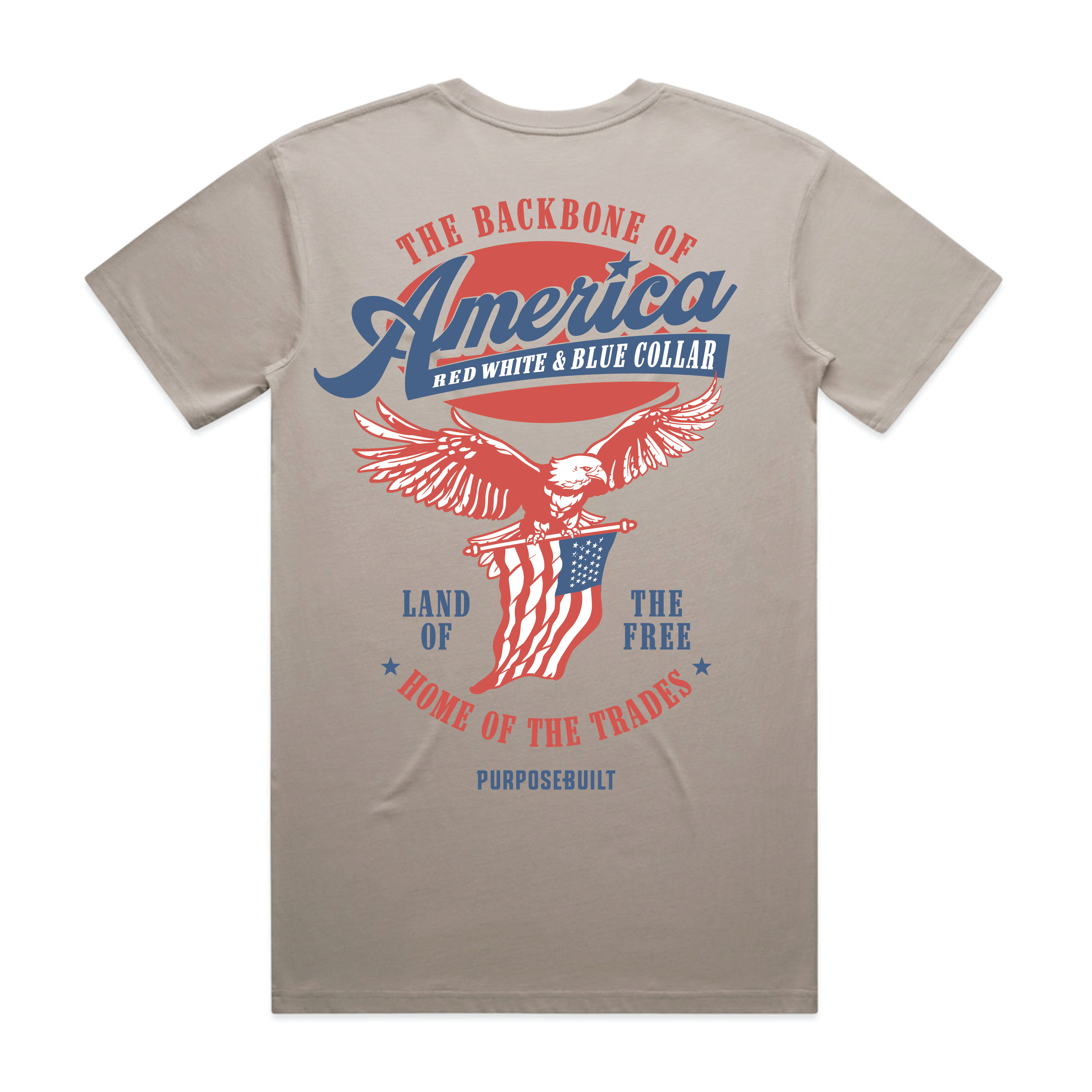 Backbone of Blue Collar, Military Grey