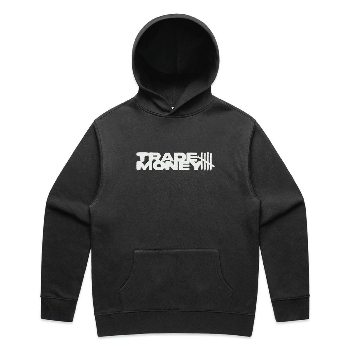 Lunch Money Hoodie, Faded Black