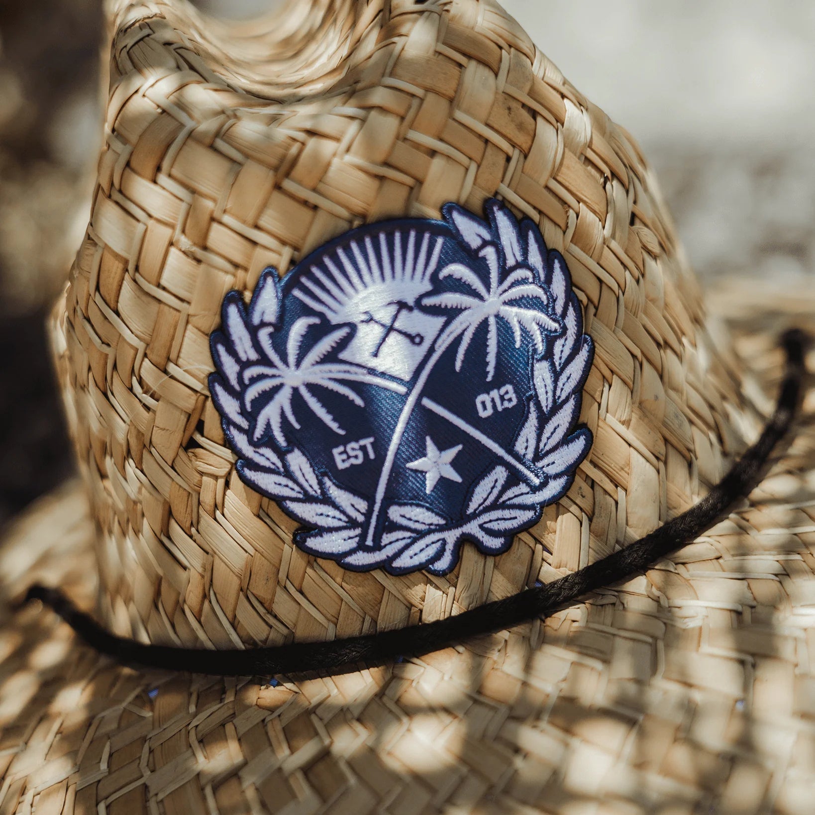 Two Palms Straw Sun Hat