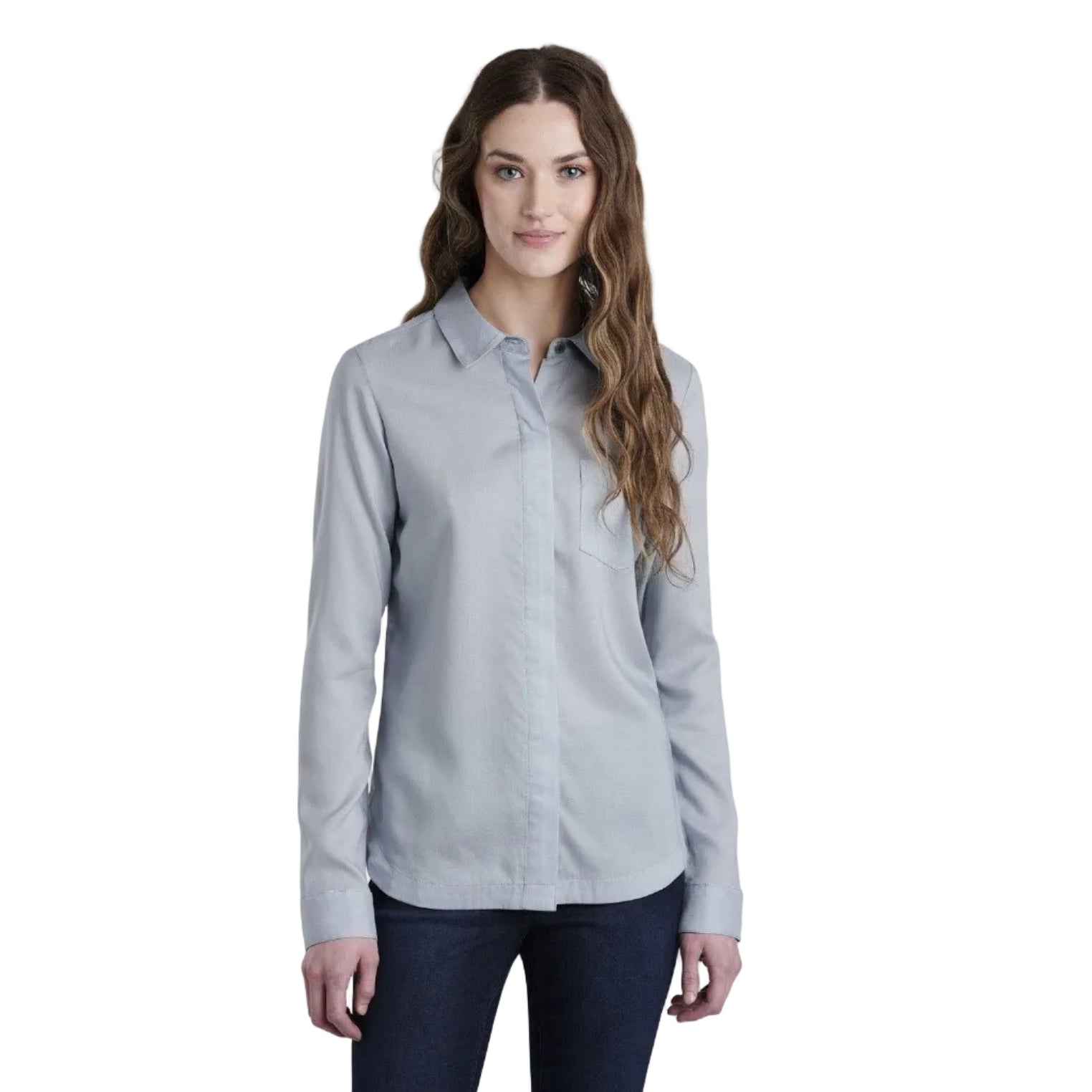 Women's Hadley Long Sleeve - Mist - Purpose-Built / Home of the Trades