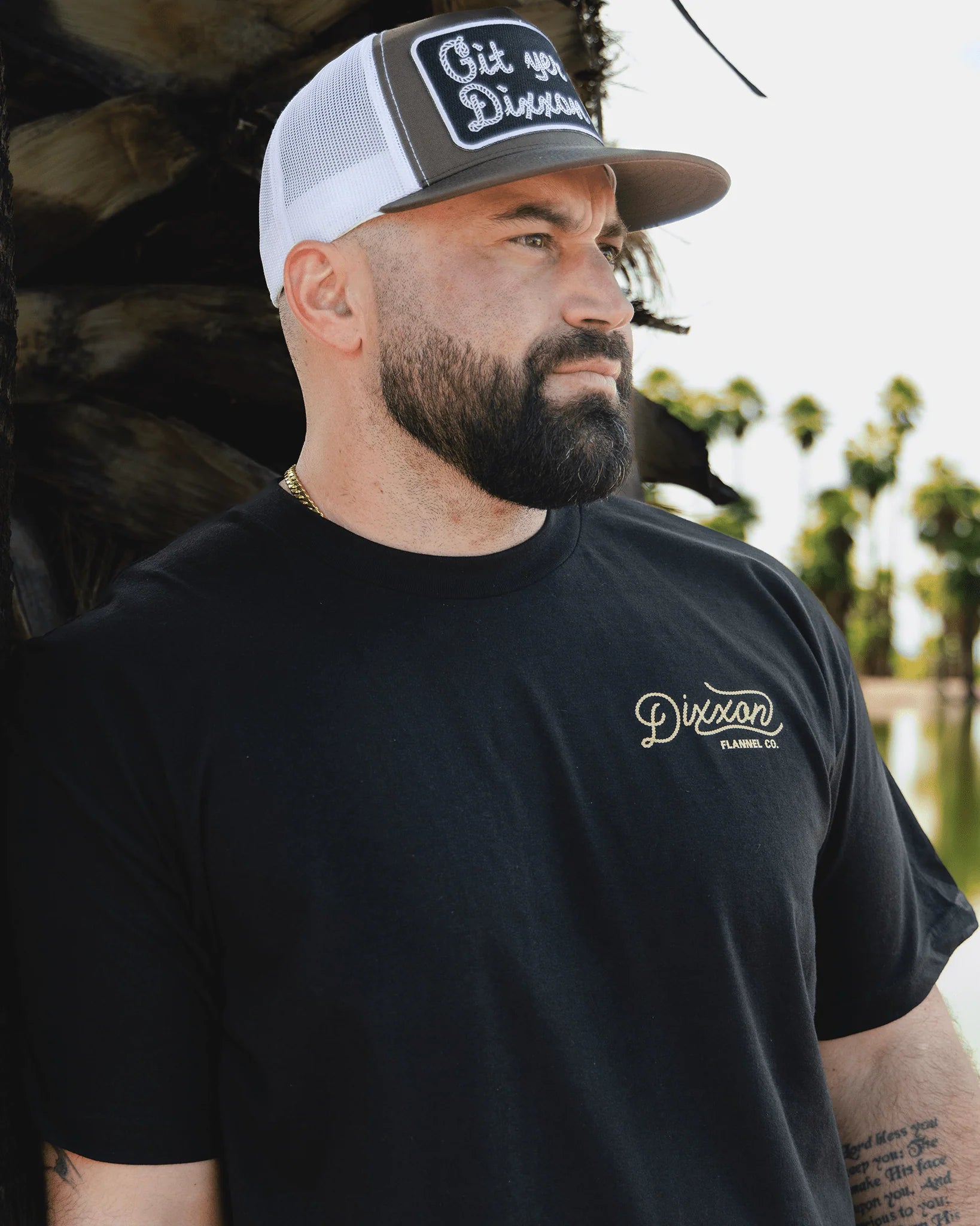 Tan Lasso T-Shirt - Black