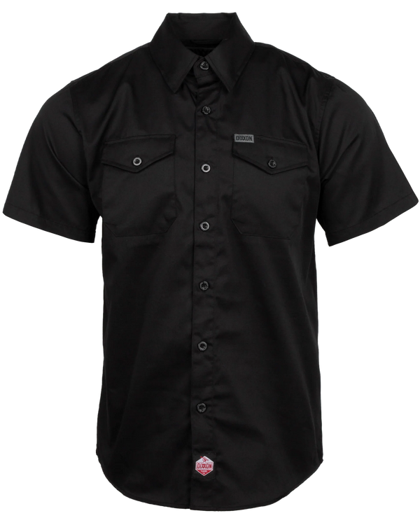 Workforce Short Sleeve Work Shirt - Black