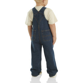 Loose Fit Denim Bib Overall - Denim Medium Wash