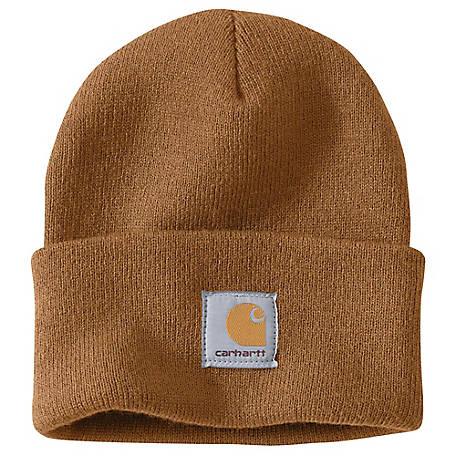 A18 Knit Cuffed Beanie - Carhartt Brown - CARHARTT - Headwear