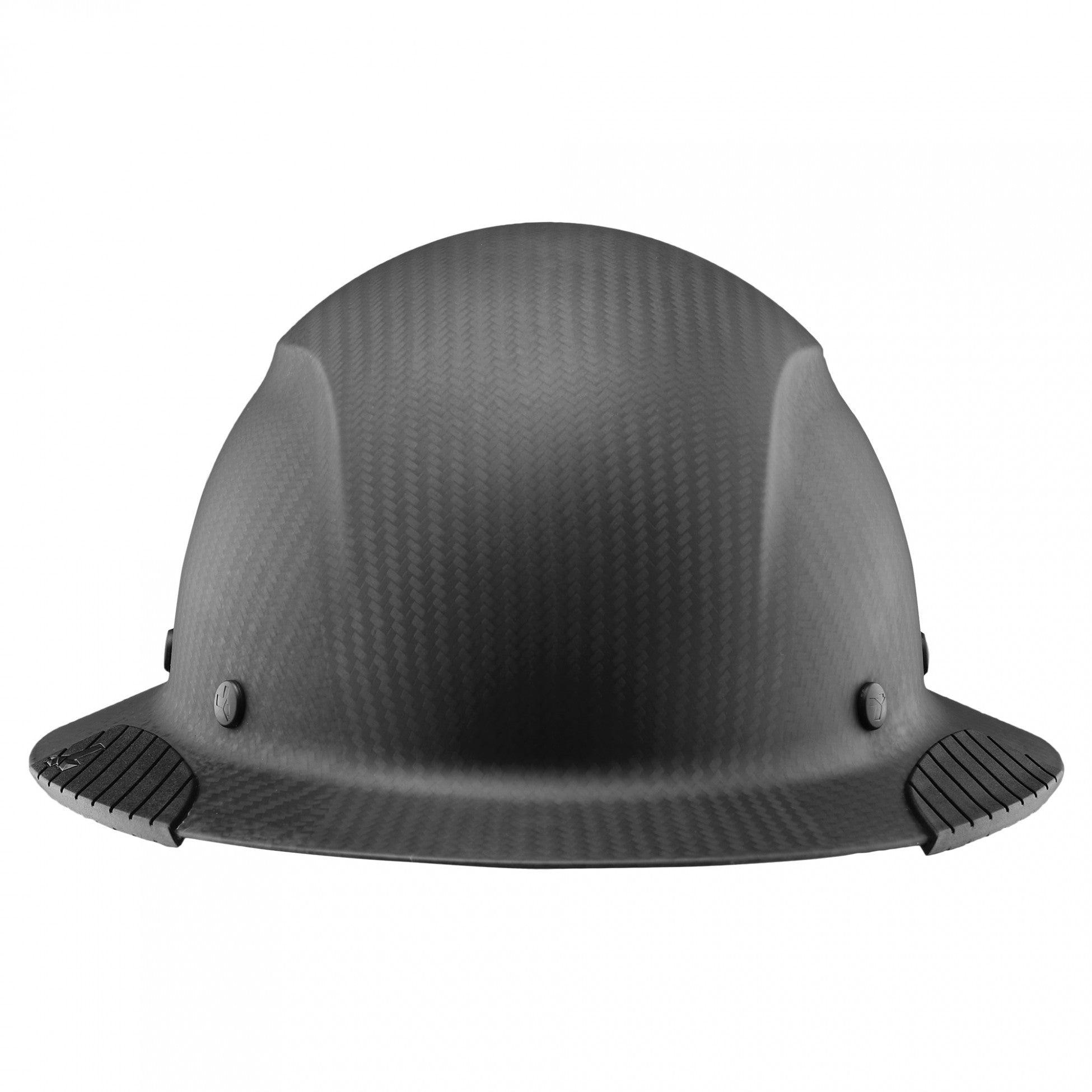 DAX Carbon Fiber Full Brim Hardhat (Matte Black) - Purpose-Built / Home of the Trades