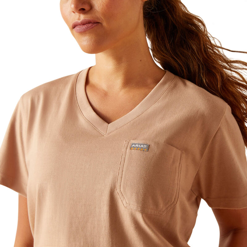 WOMENS RBR COTTON STRONG US RS SS TSHRT TPE