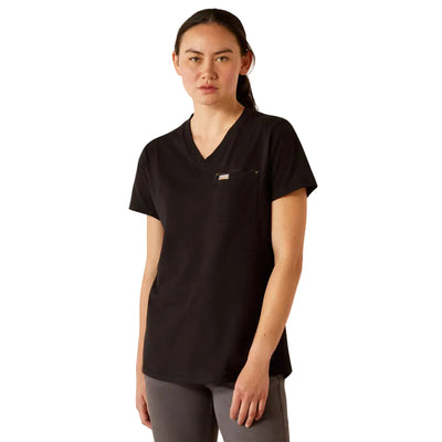 Women's Workman Rose T-Shirt, S/S, Black