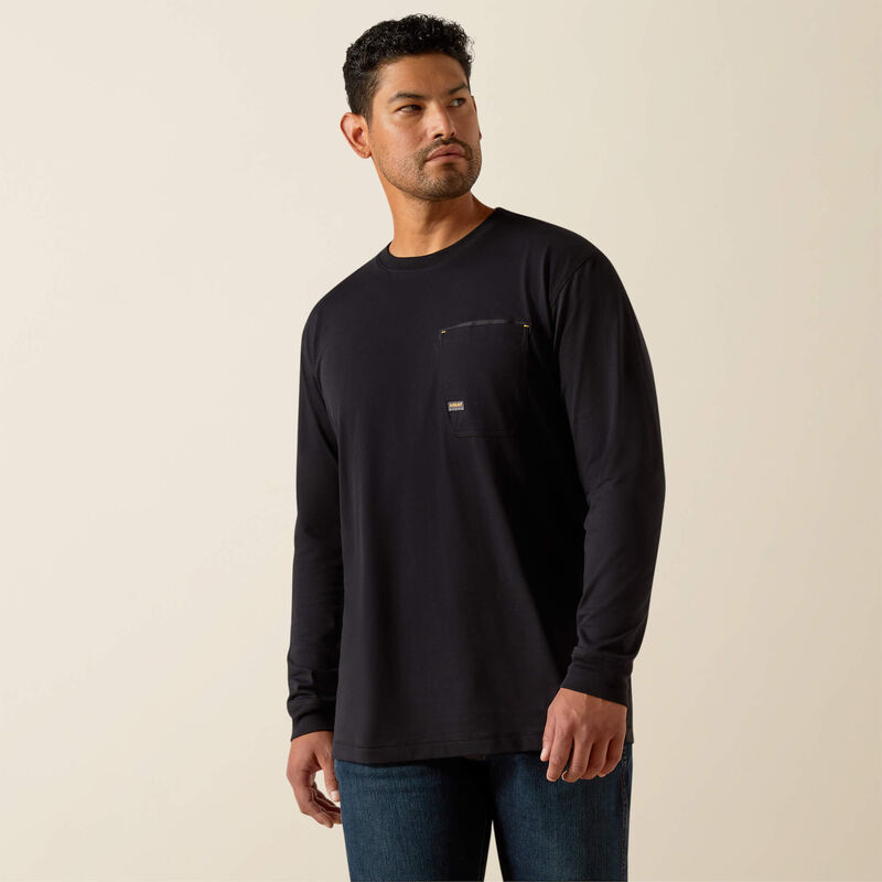 Workman Graveyard T-Shirt LS- Black