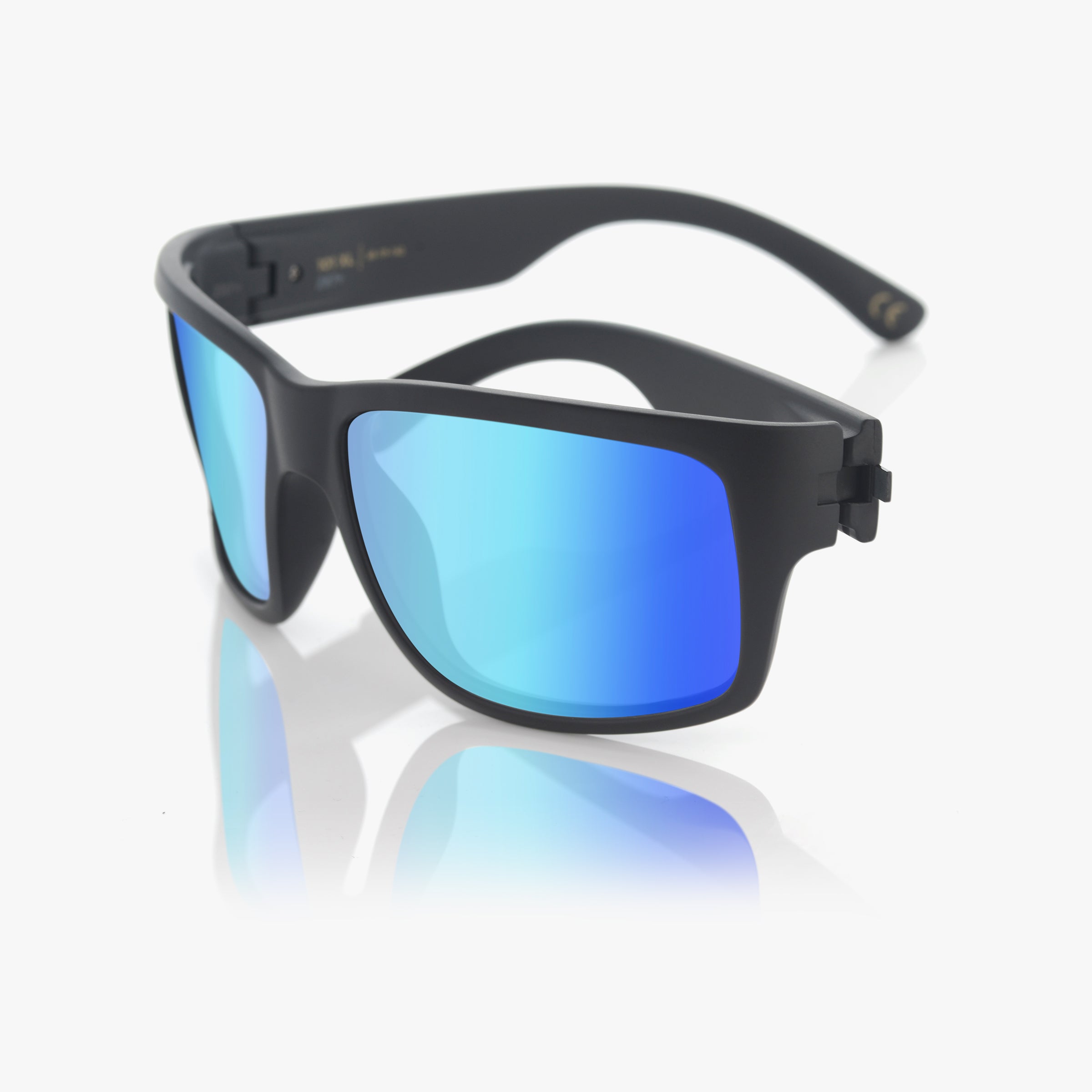 101 XL - Black on Black / Pacific Blue Polarized