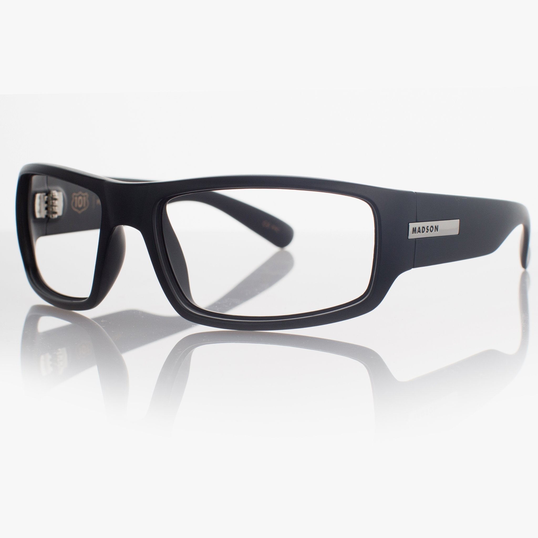 101 - Black on Black / Grey Light Photochromatic (Z87+)