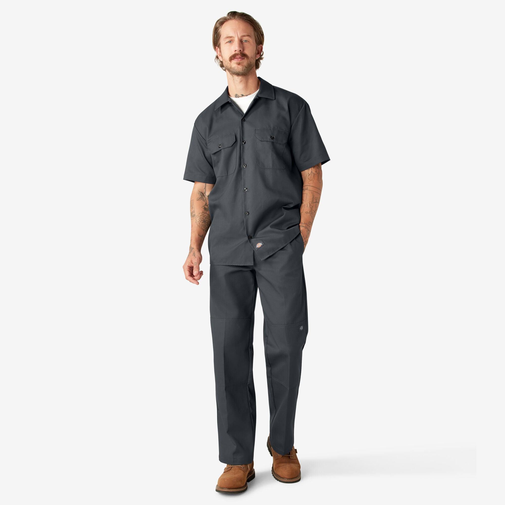 Short Sleeve Work Shirt, Charcoal Gray - Purpose-Built / Home of the Trades