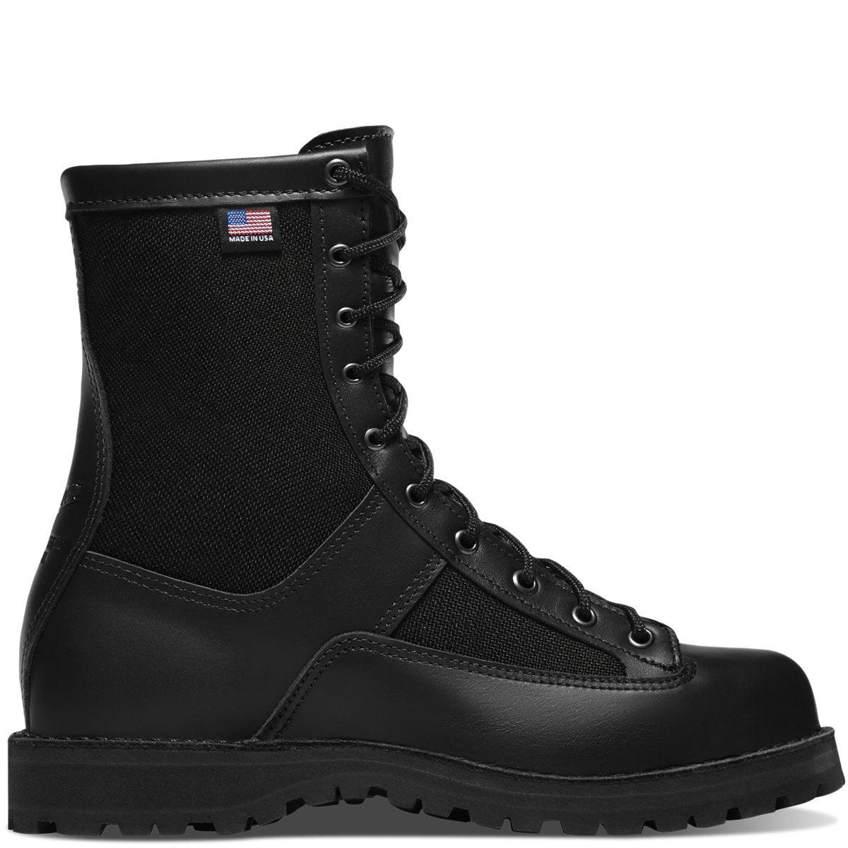 Acadia 8" Black Law Enforcement Boot - DANNER - Footwear