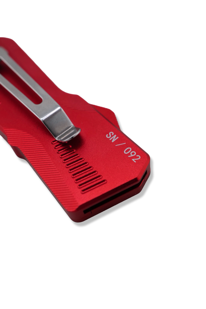 Crimson x Purpose-Built - FTW Auto Utility Blade // Red