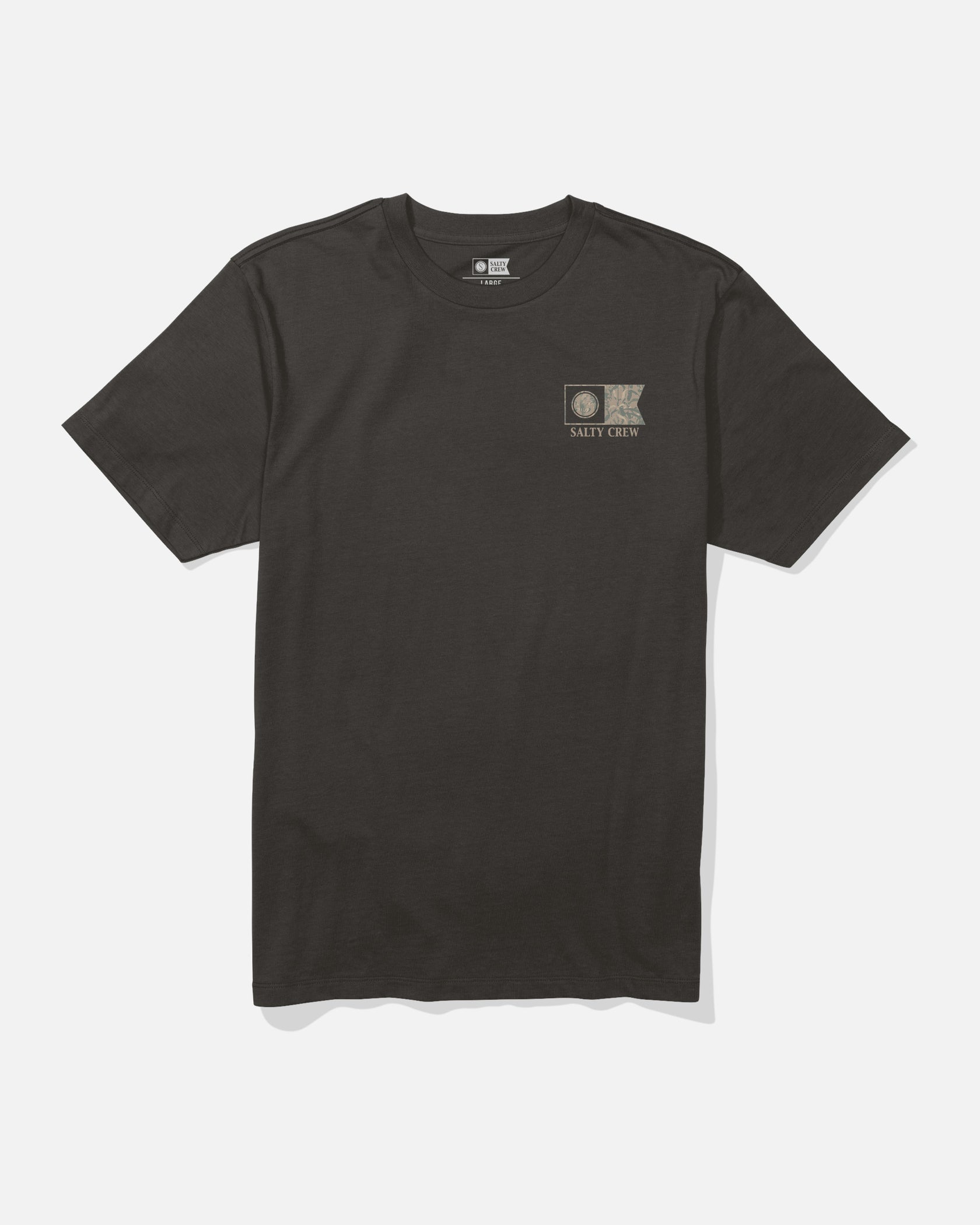 Salty Crew Flagship short-sleeve graphic t-shirt in black