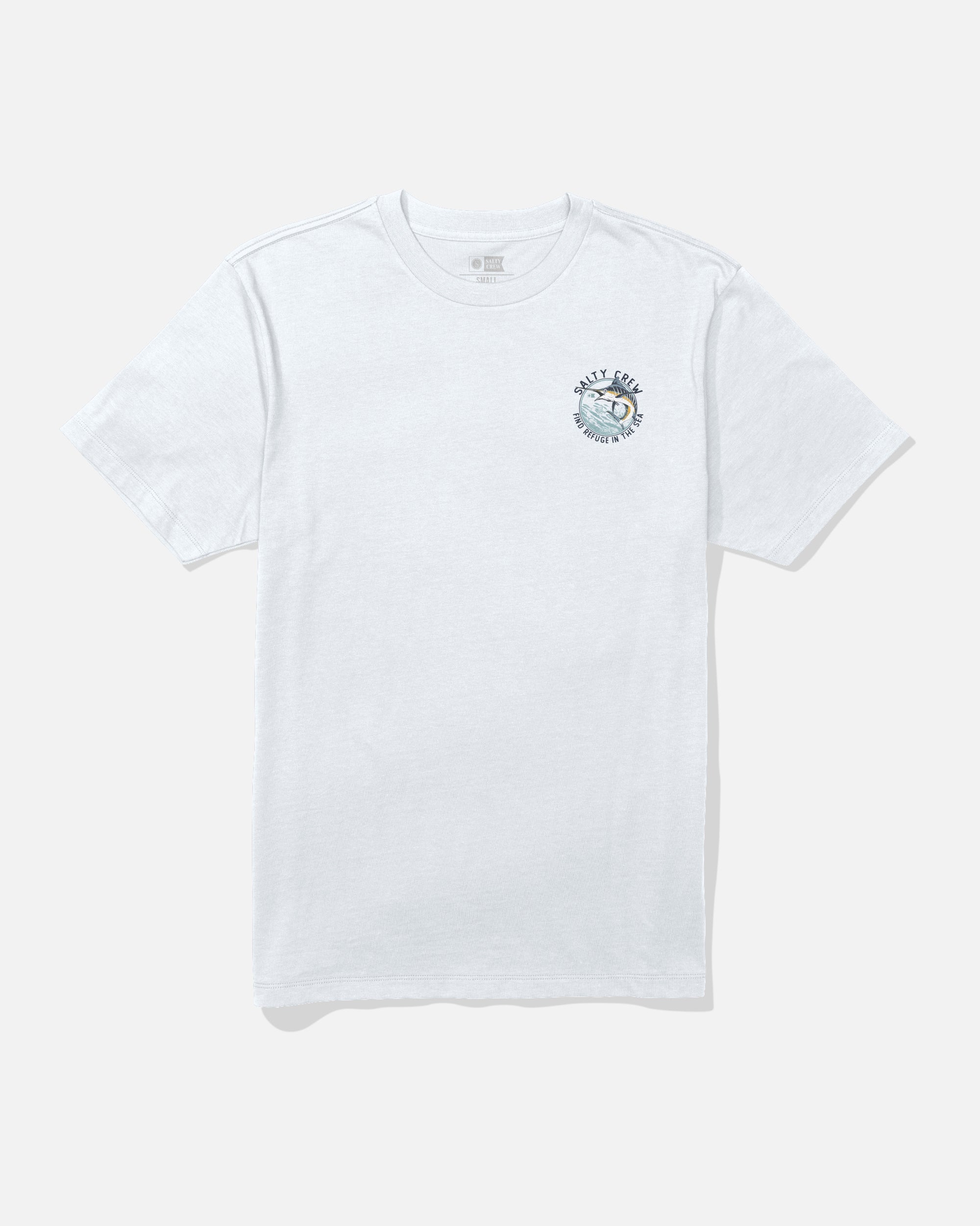 Schooled SS Tee- White