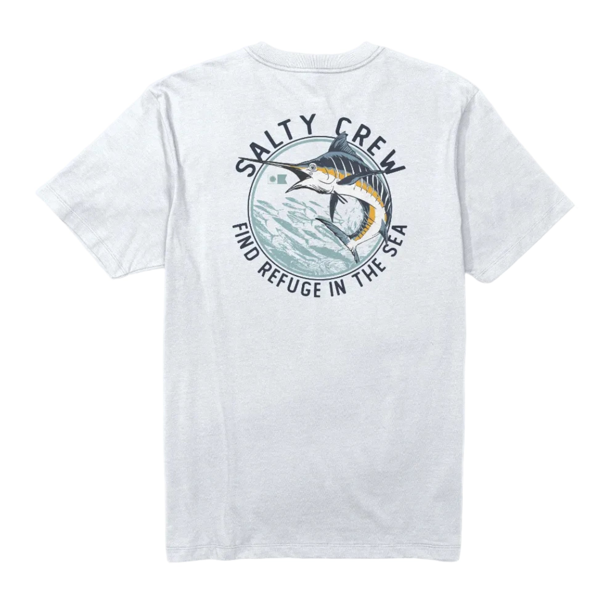 Schooled SS Tee- White