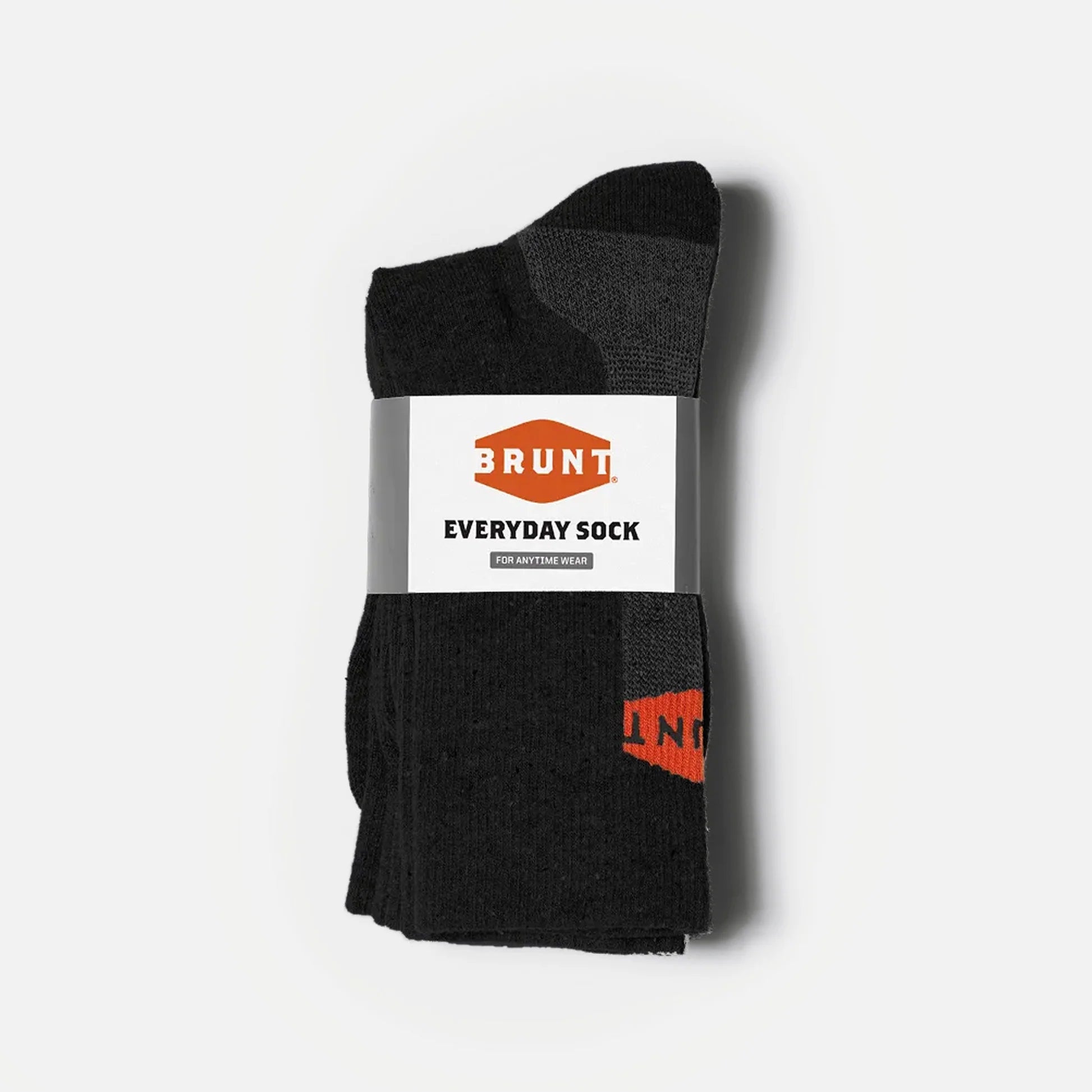 Brunt Everyday Sock (3-Pack) - Black