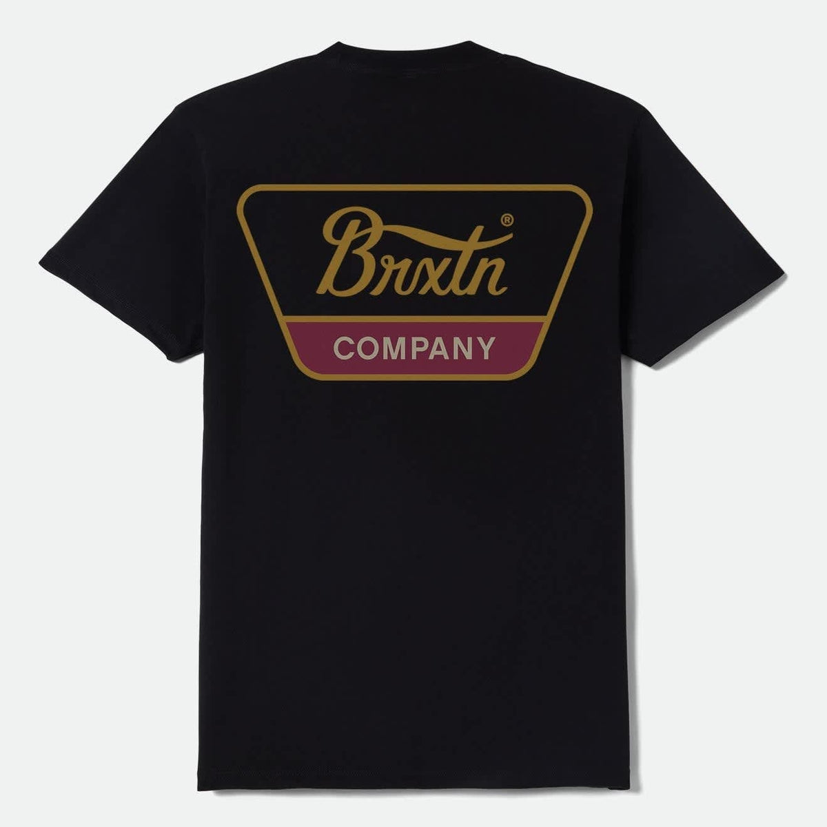 Linwood S/S Standard Tee- Black/Metal Bronze/Red Mahogany