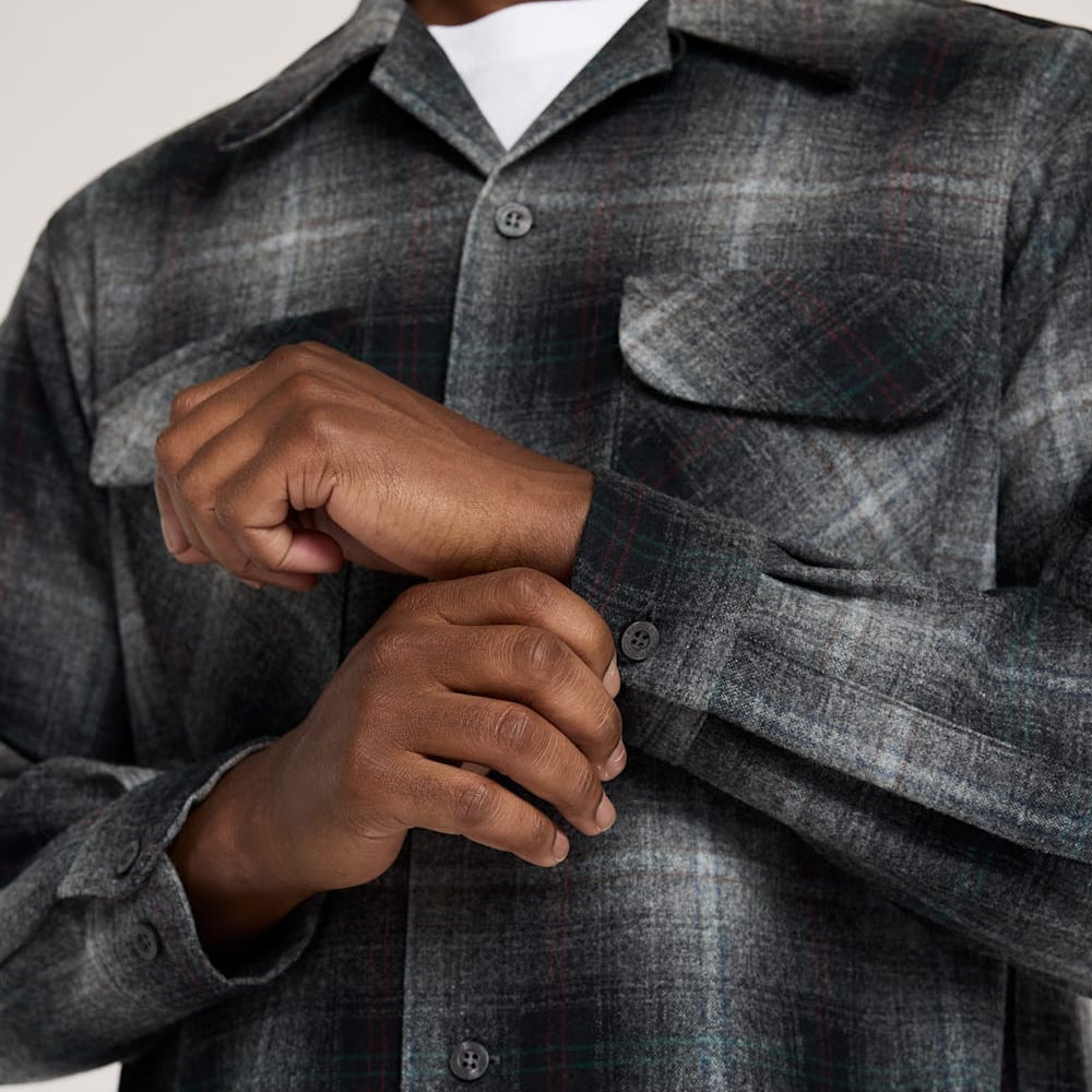 The Original Board Shirt - Grey Multi Plaid