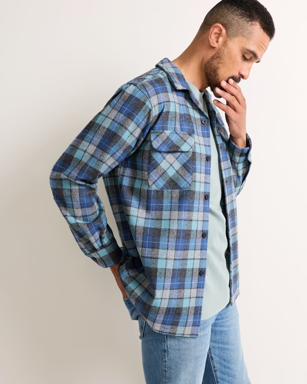 The Original Board Shirt - Blue Original Surf