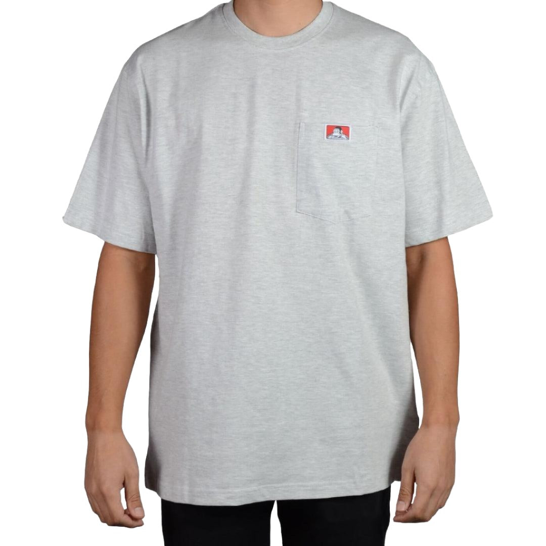 Heavy Duty Short Sleeve Pocket T-Shirt: Ash Grey - Purpose-Built / Home of the Trades