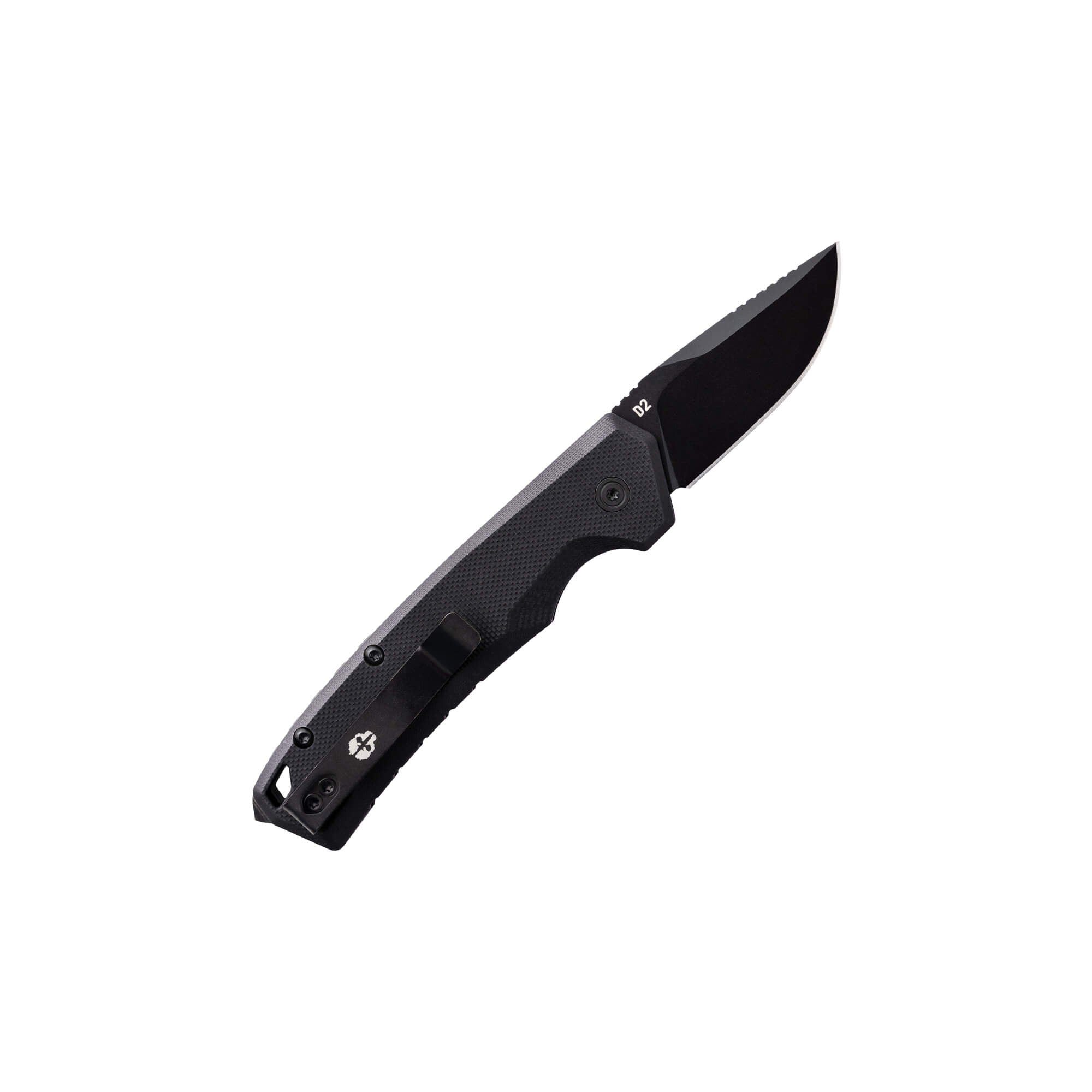 TEKTO Collab: A3 Delta Mini-Black G10 Handle // Black Accents