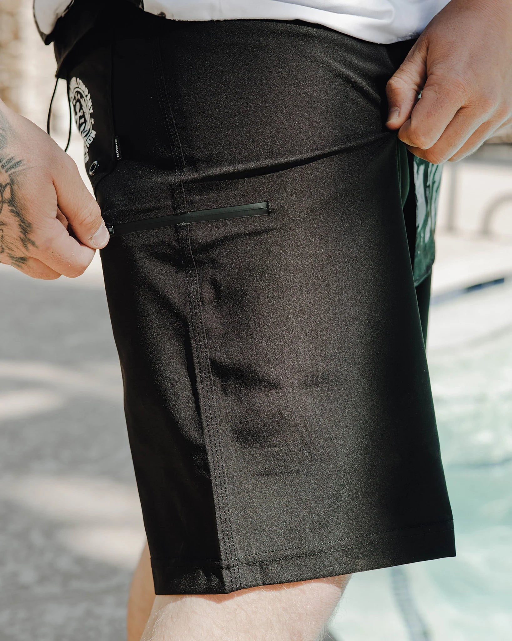 Black 21" Boardshort