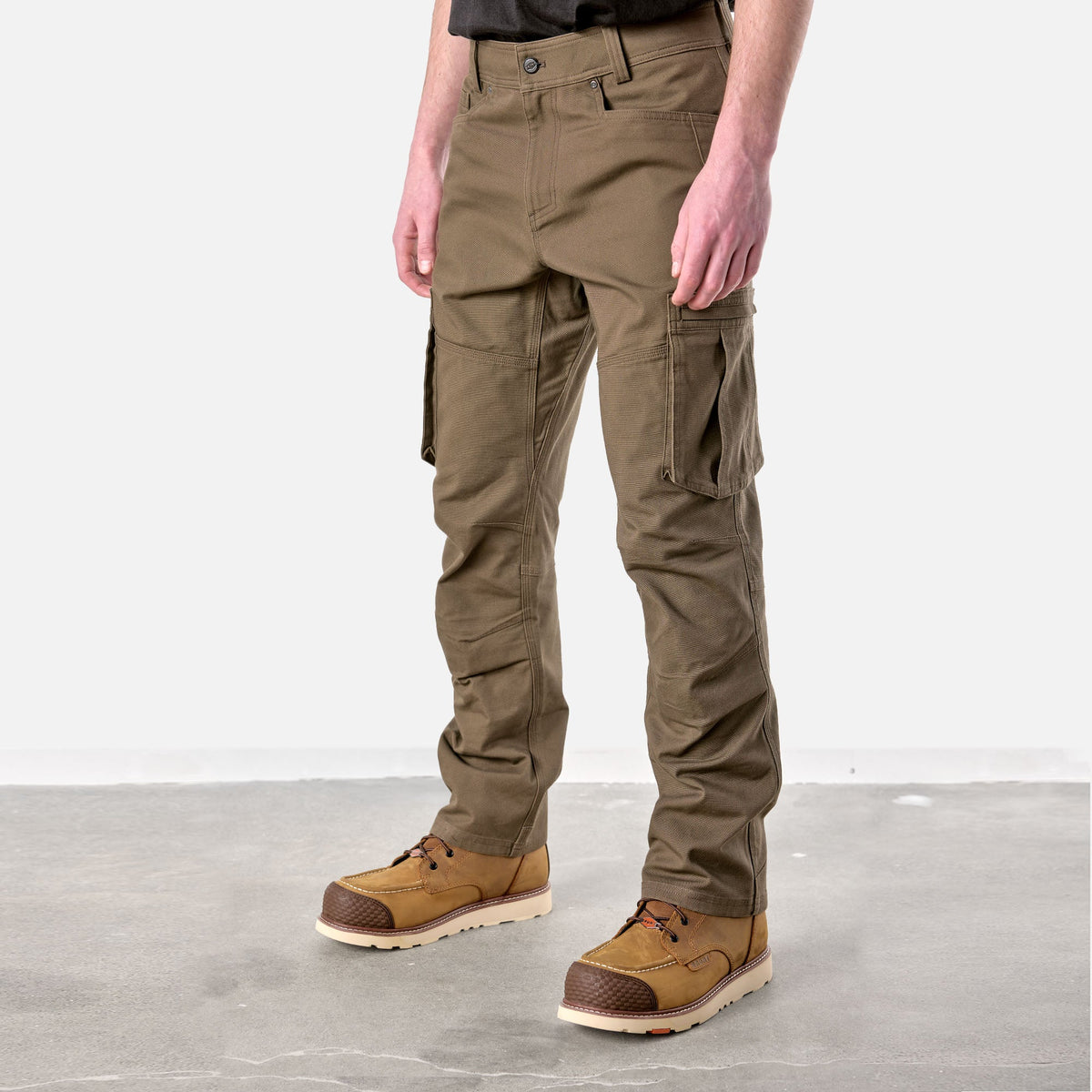 BRUNT Torra HD cargo work pant in brown, additional product view