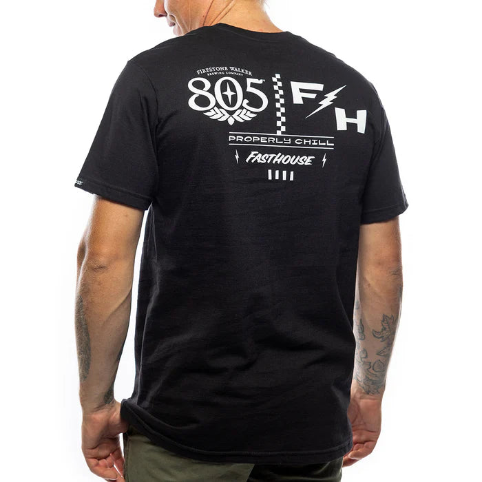 805 Bond Midweight SS Tee- Black