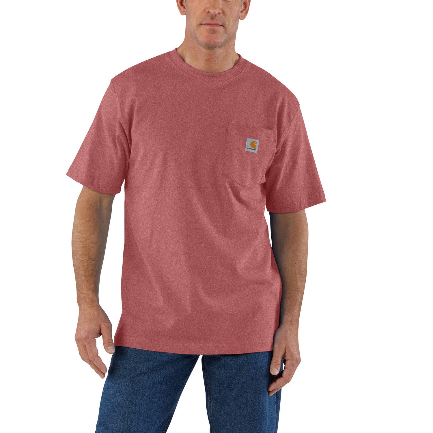 K87 - Loose Fit Heavyweight Pocket Tee, Apple Butter