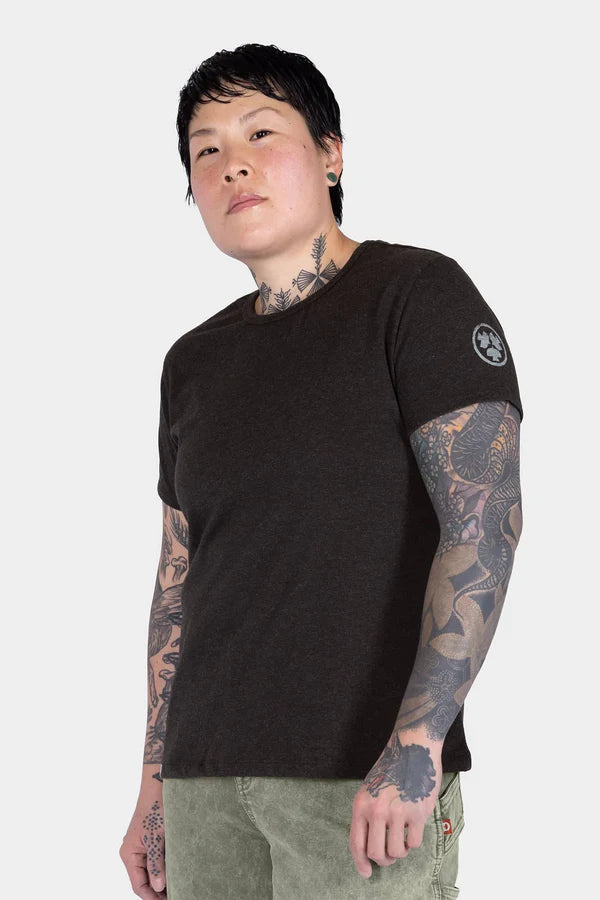 Women's GO TO Crew Neck Tee - Black