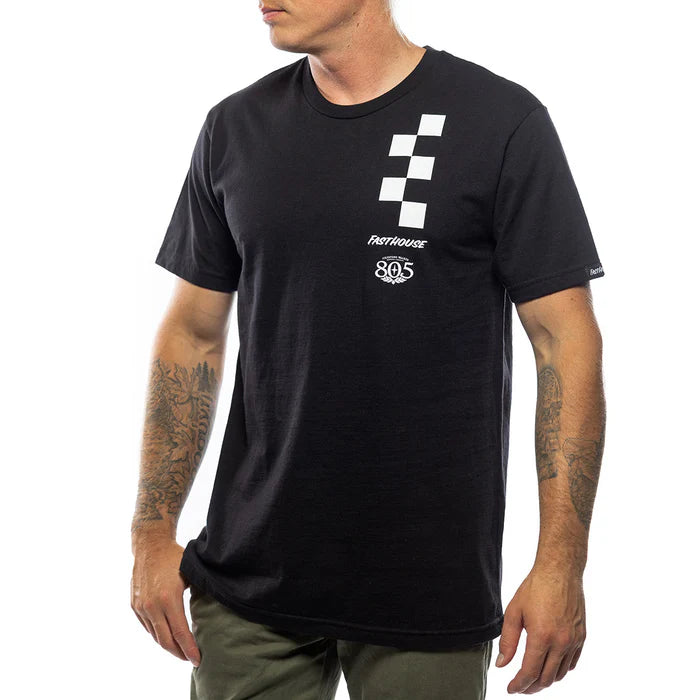 805 Foundation Midweight SS Tee- Black
