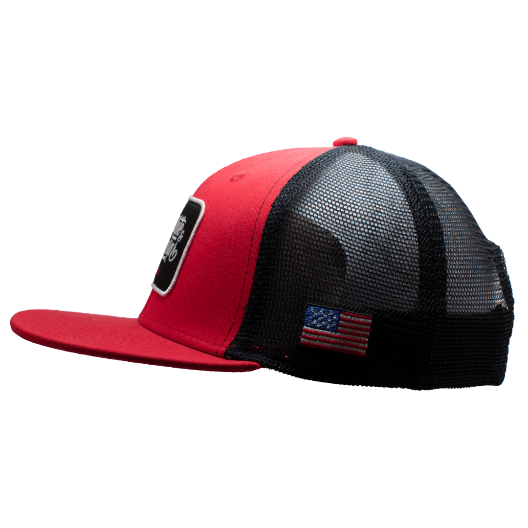 Youth RWBC Snapback - Red & Black - Purpose-Built / Home of the Trades