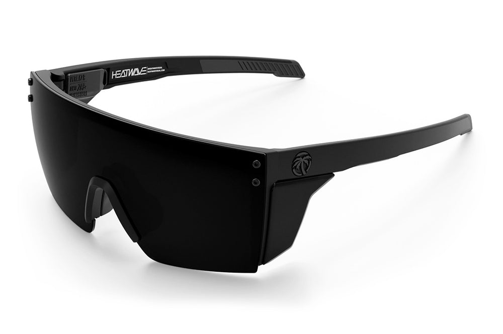 Performance Lazerface Matte Black - Ultra Black Polarized Lens