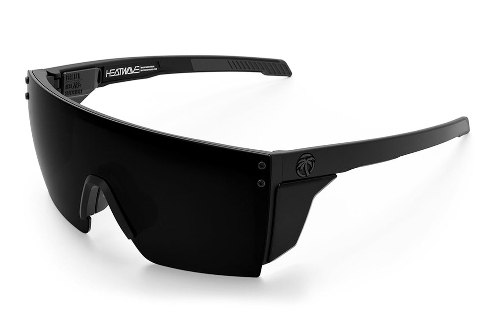 Performance XL Lazerface Matte Black - Ultra Black Polarized Lens