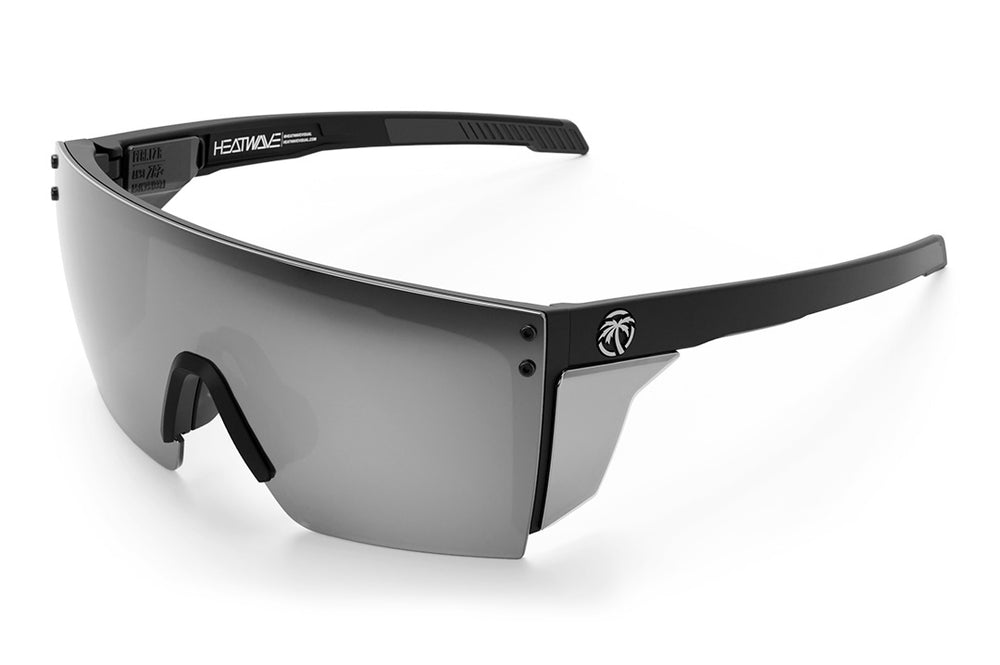 Performance XL Lazerface Matte Black - Silver Lens