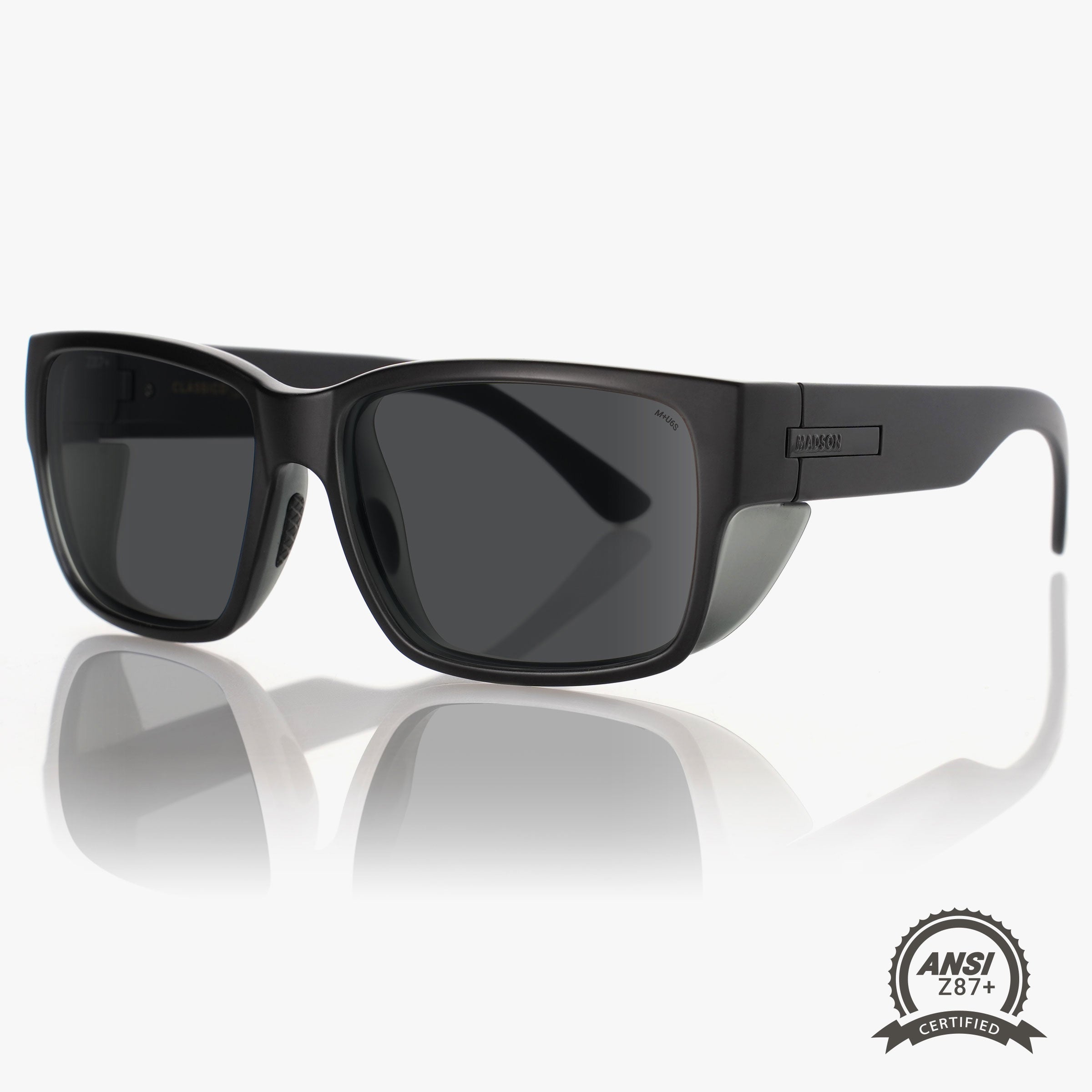 Classico Pro - Black on Black / Grey Polarized (Z87+)