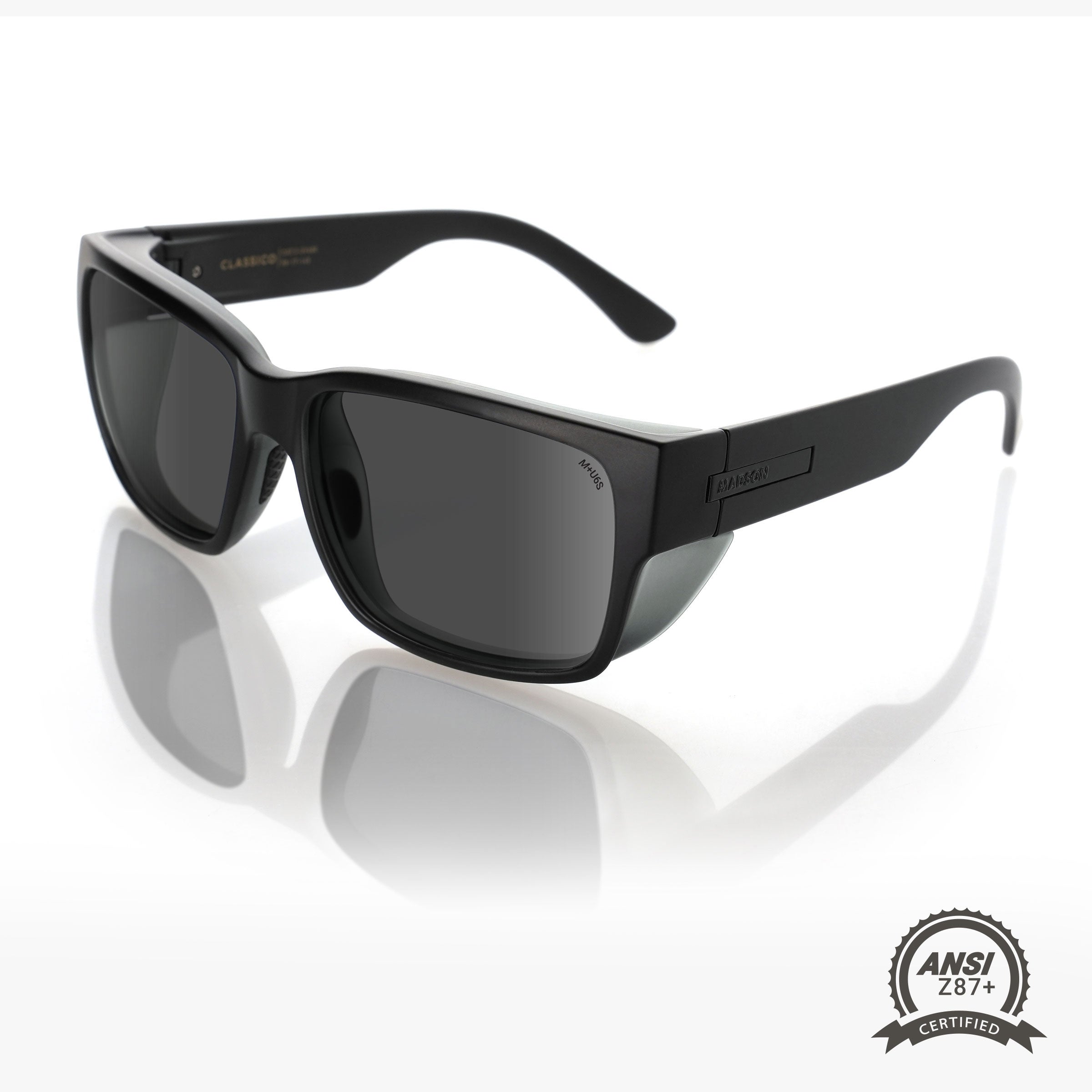 Classico Pro - Black on Black / Grey Polarized (Z87+)
